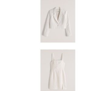 Abercrombie & Fitch Tweed Slip Mini Dress